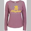 3077 Ladies' Extra Soft Tri-Blend Longsleeve Thumbnail