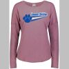 3077 Ladies' Extra Soft Tri-Blend Longsleeve Thumbnail