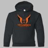 18500B Youth Heavy Blend Hooded Sweatshirt Thumbnail