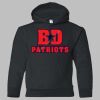 18500B Youth Heavy Blend Hooded Sweatshirt Thumbnail