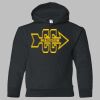 18500B Youth Heavy Blend Hooded Sweatshirt Thumbnail
