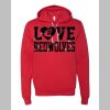 3719 Unisex Sponge Fleece Hoodie Thumbnail